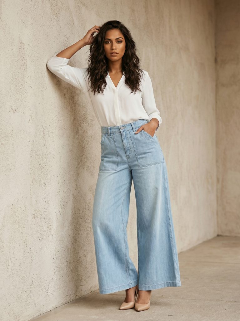Modell Francesca - Lightweight Denim